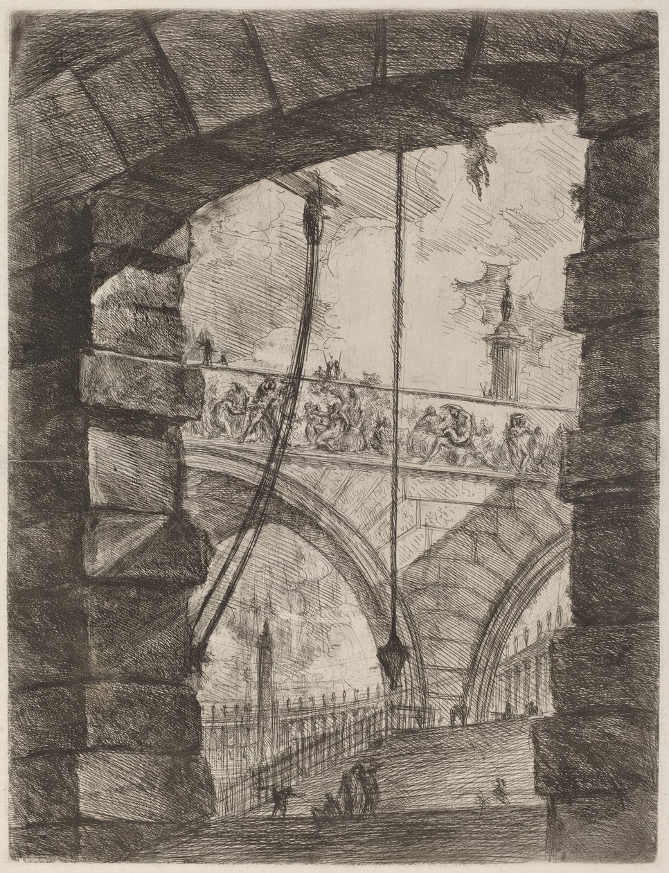De Grote Piazza door Giovanni Battista Piranesi