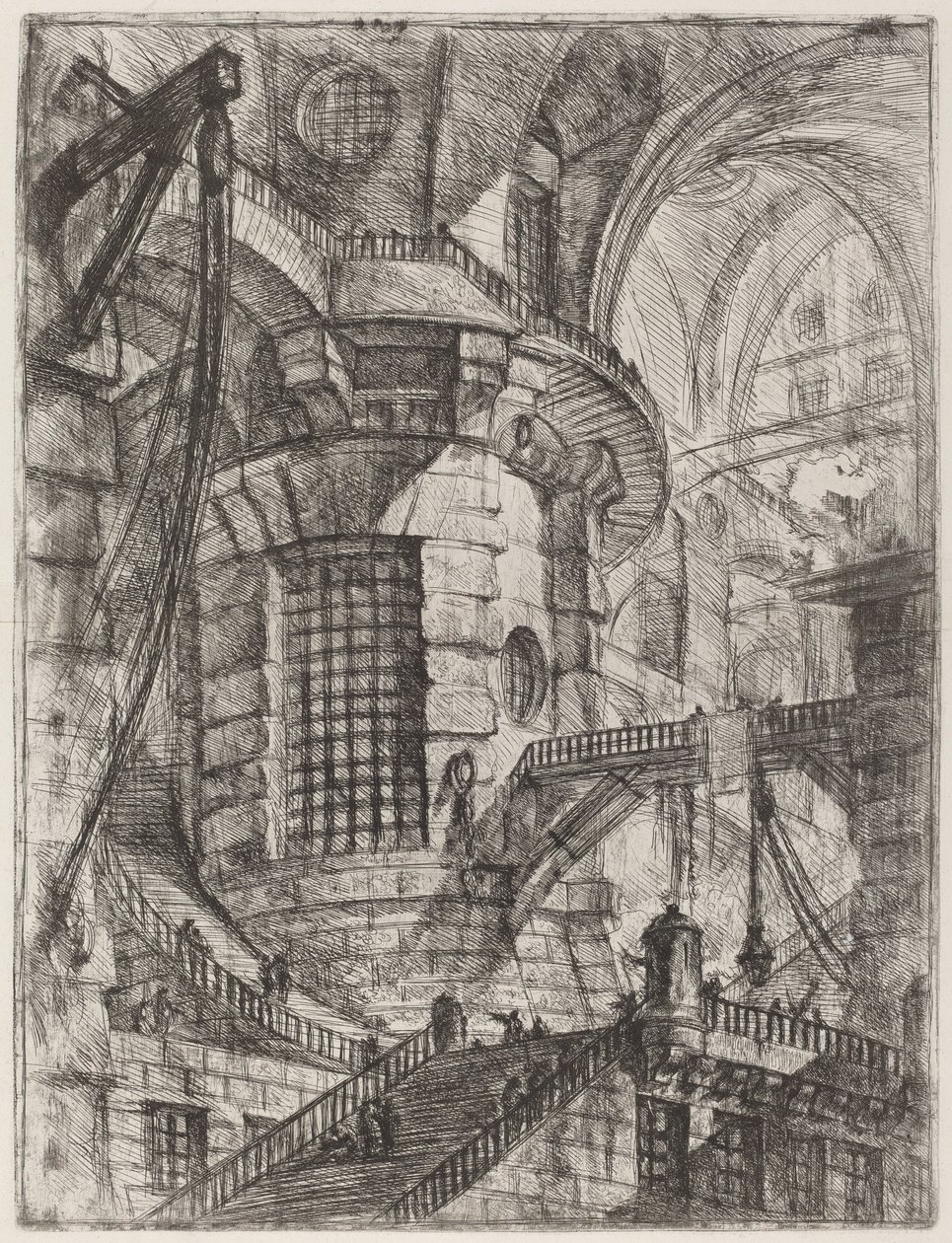 De Ronde Toren door Giovanni Battista Piranesi