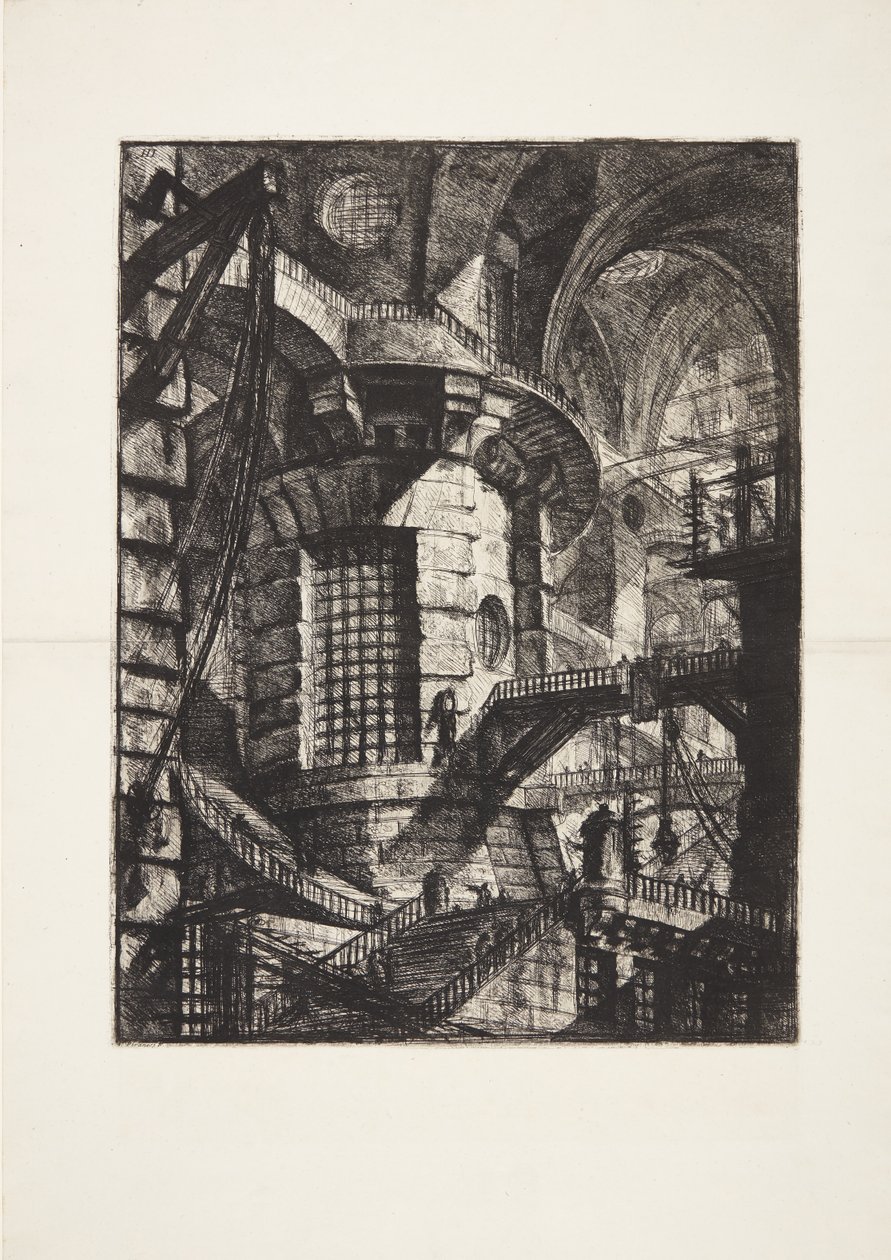 De Ronde Toren door Giovanni Battista Piranesi