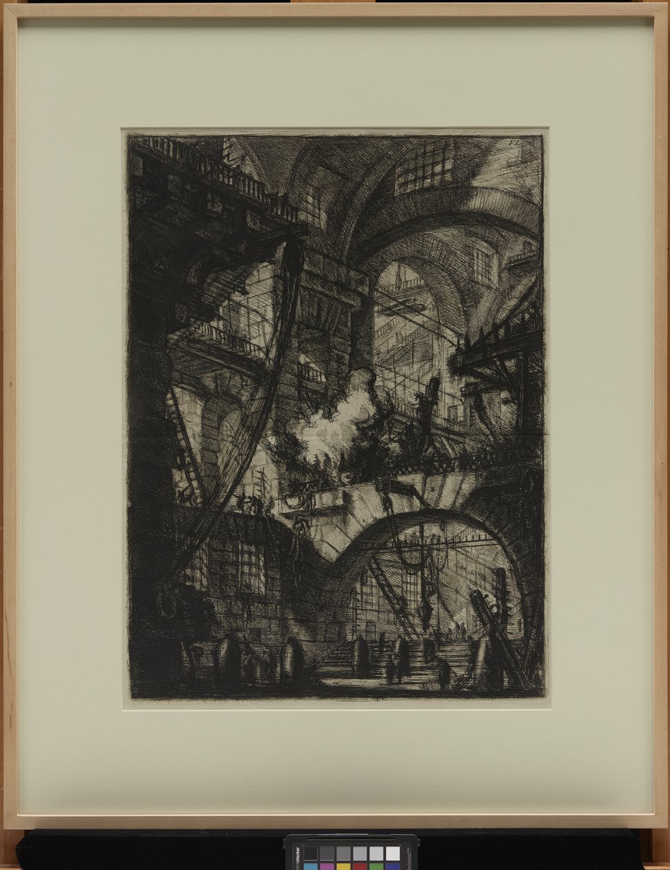 Het Rokende Vuur, c.1761 door Giovanni Battista Piranesi