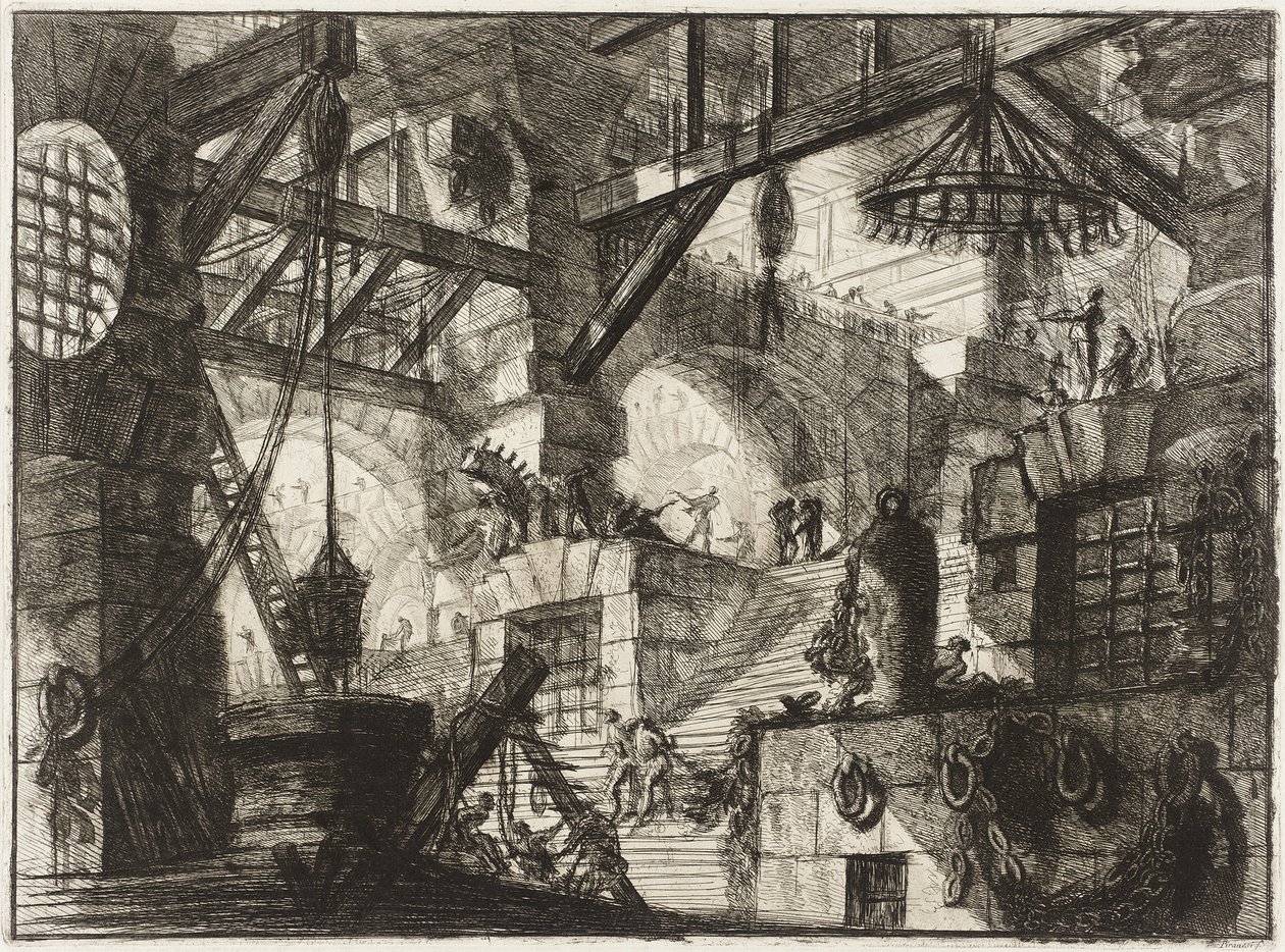 De put door Giovanni Battista Piranesi