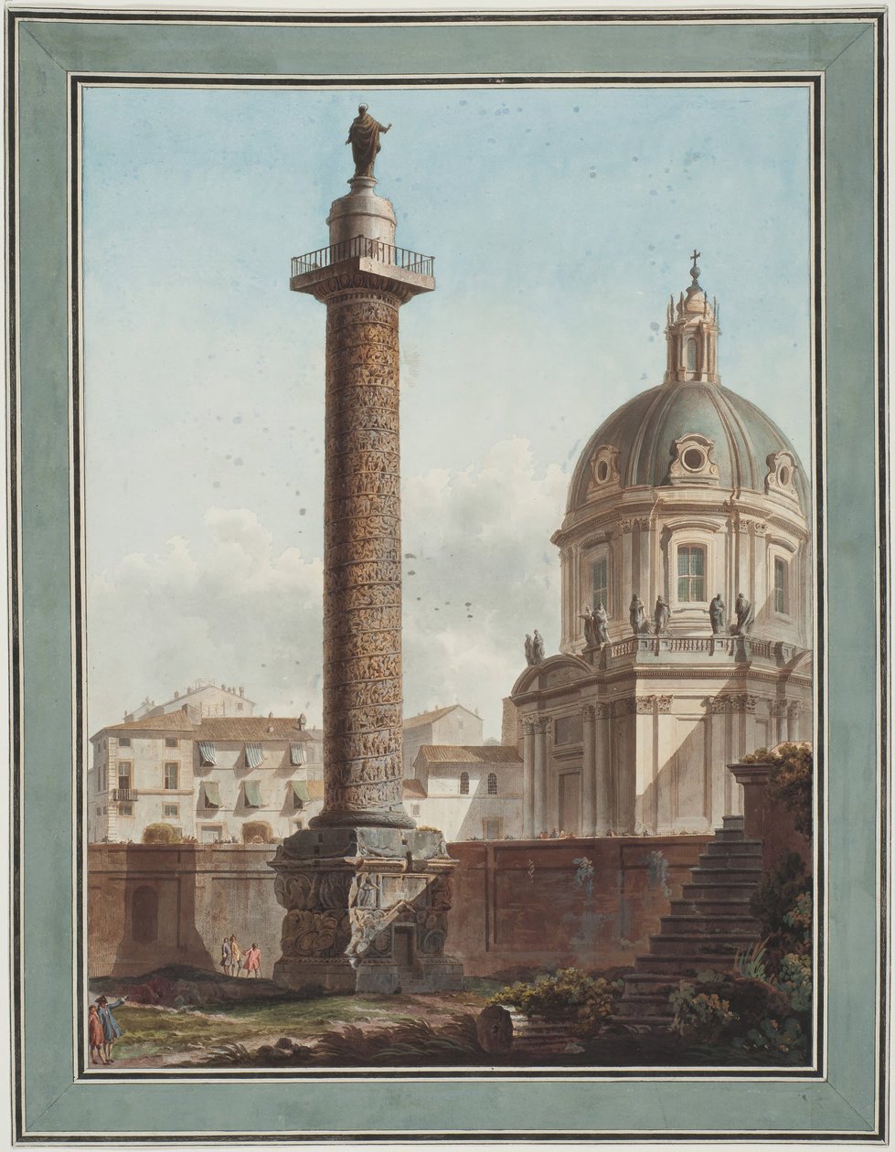 Zuil van Trajanus, Rome door Giovanni Battista Piranesi