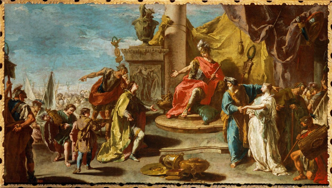 De continentie van Scipion - De continentie van Scipio ... door Giovanni Battista Pittoni
