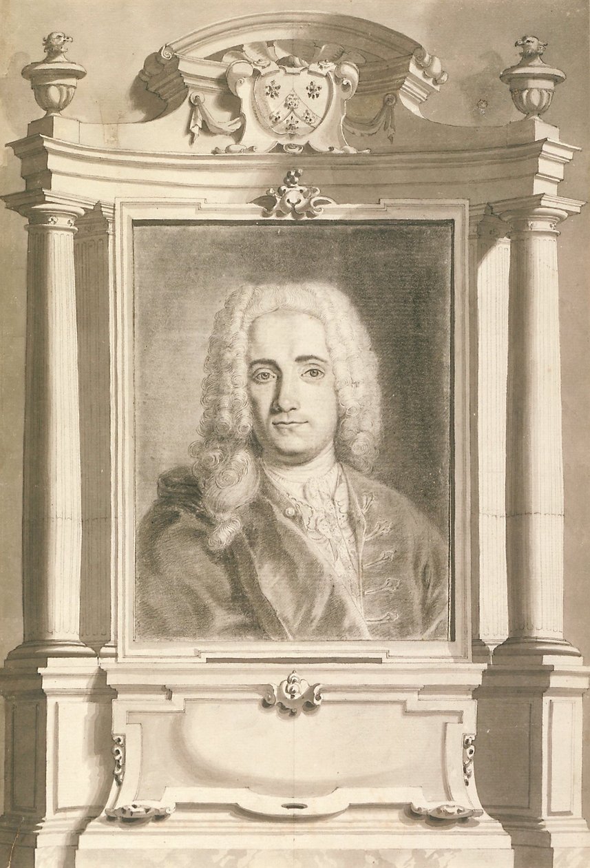 Zelfportret door Giovanni Battista Pittoni