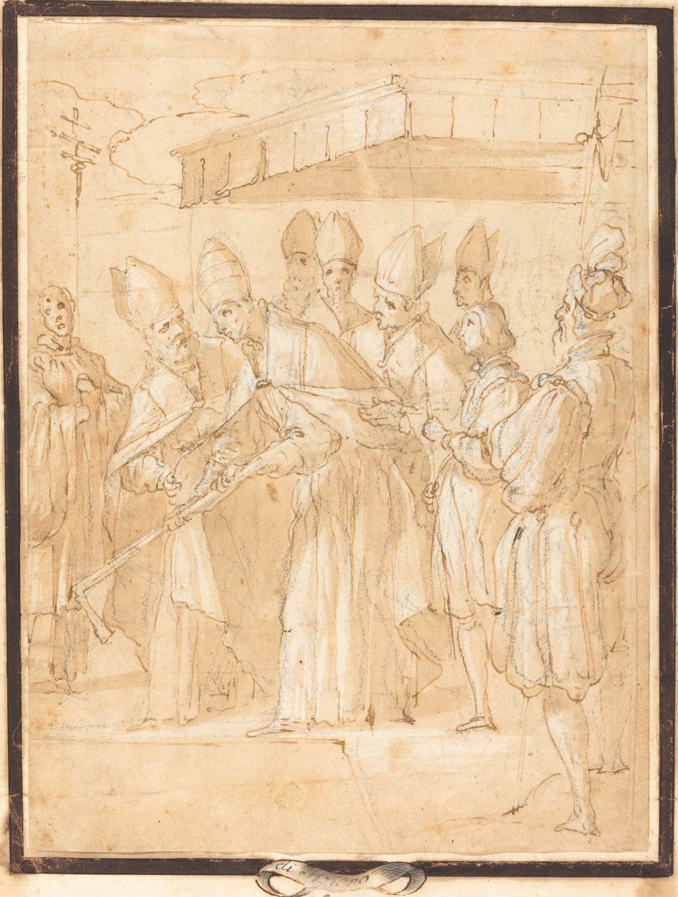 De Stichting van Santa Maria Maggiore door Giovanni Battista Ricci