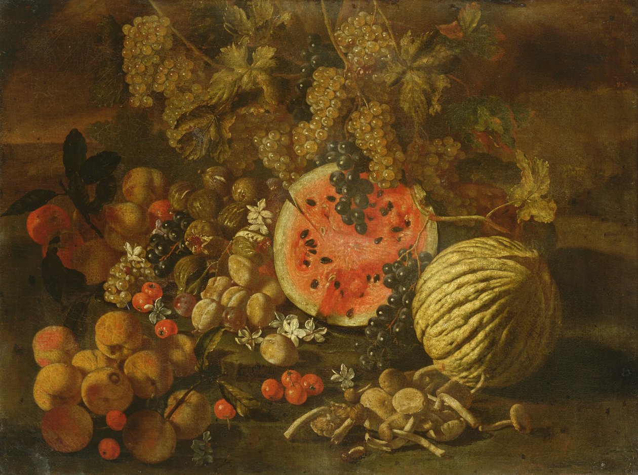Stilleven door Giovanni Battista Ruoppolo or Ruopolo