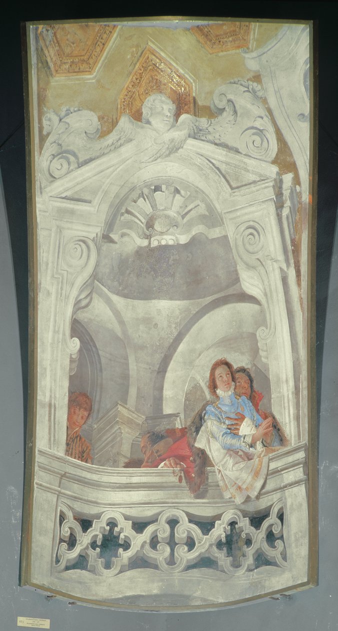 Predikende figuren, c.1743 door Giovanni Battista Tiepolo