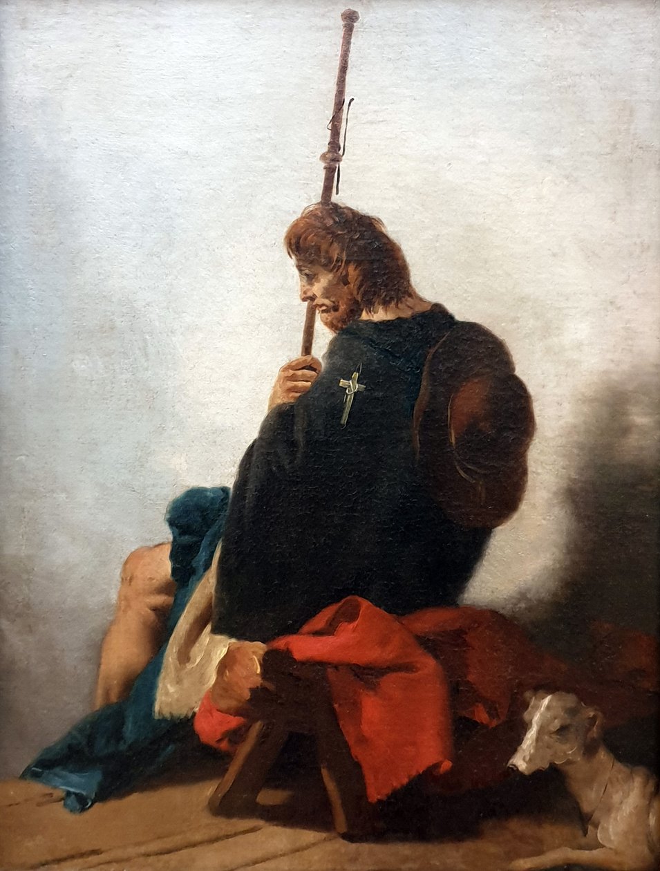 German: Der Heilige Rochus Saint Roch door Giovanni Battista Tiepolo
