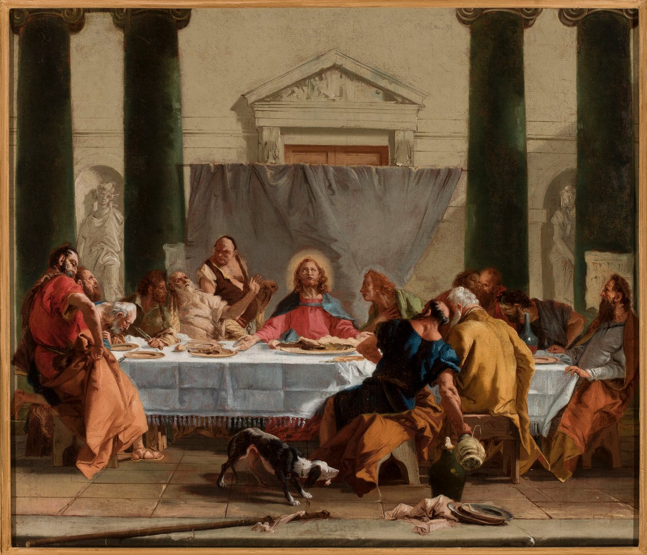 Het Laatste Avondmaal door Giovanni Battista Tiepolo