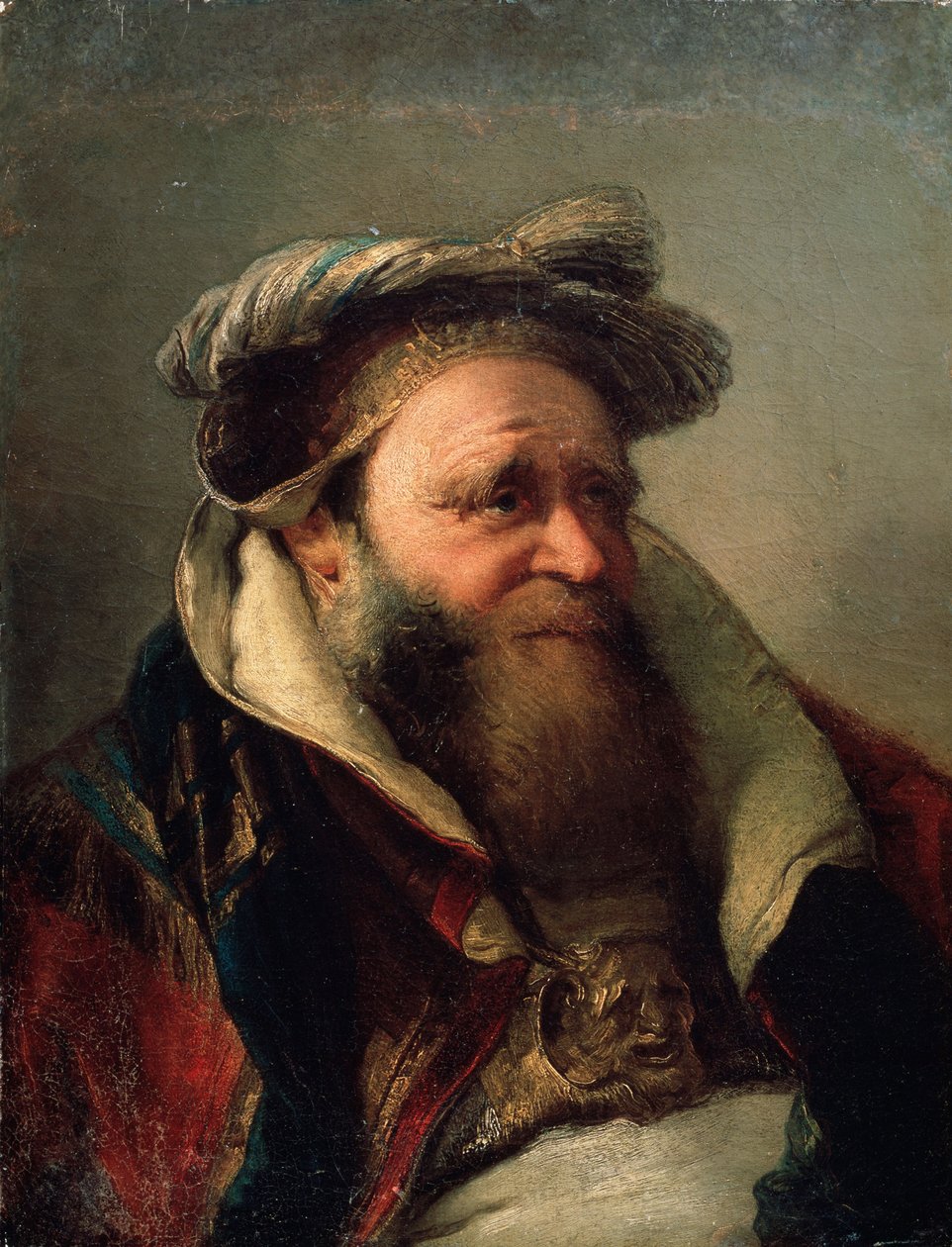 Portret van een oude man door Giovanni Battista Tiepolo