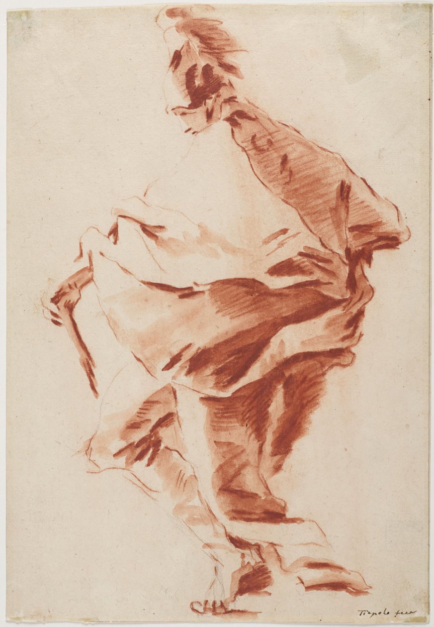 Römischer Soldat door Giovanni Battista Tiepolo