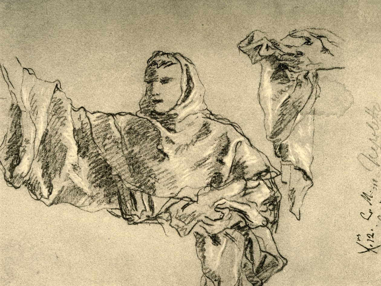 St. Antonius van Padua, ca. 1755, 1928 door Giovanni Battista Tiepolo
