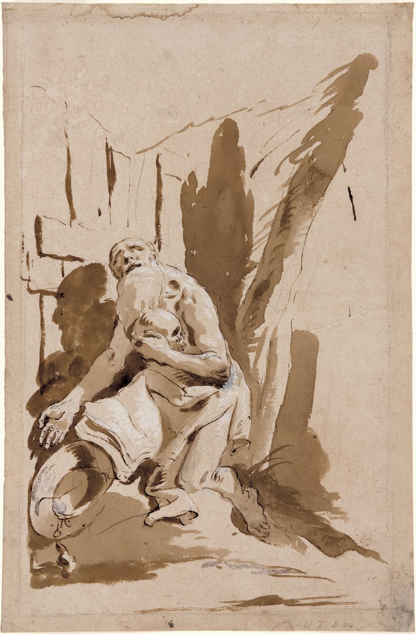 Sint-Hiëronymus door Giovanni Battista Tiepolo