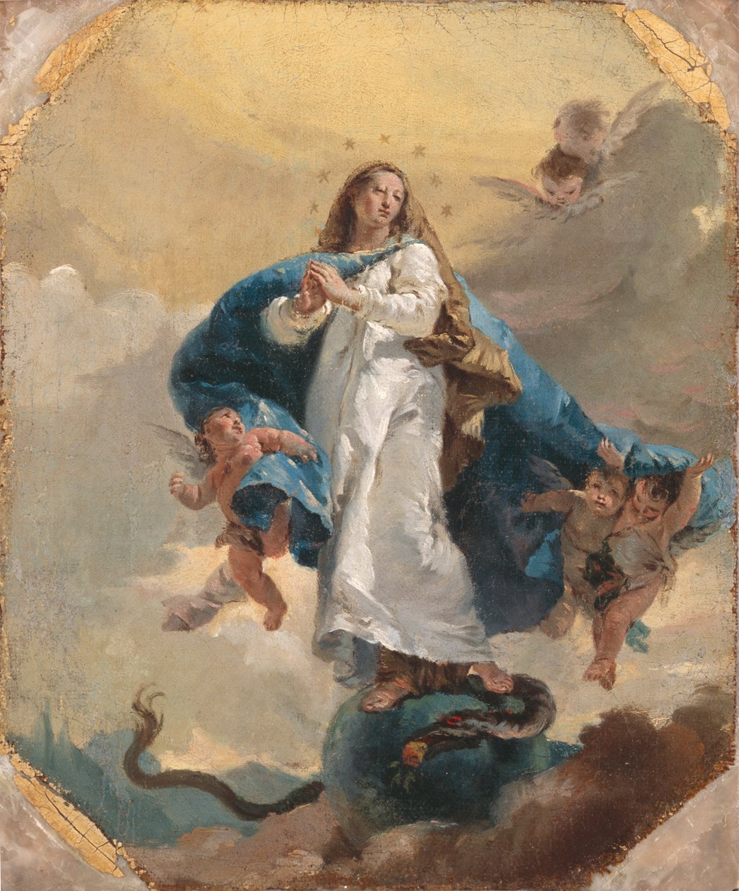 De onbevlekte ontvangenis door Giovanni Battista Tiepolo