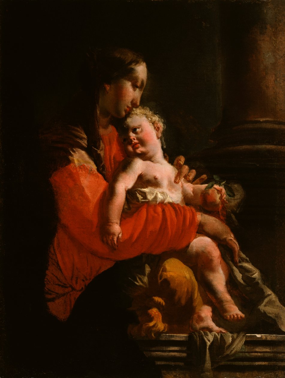 Maria met Kind door Giovanni Battista Tiepolo
