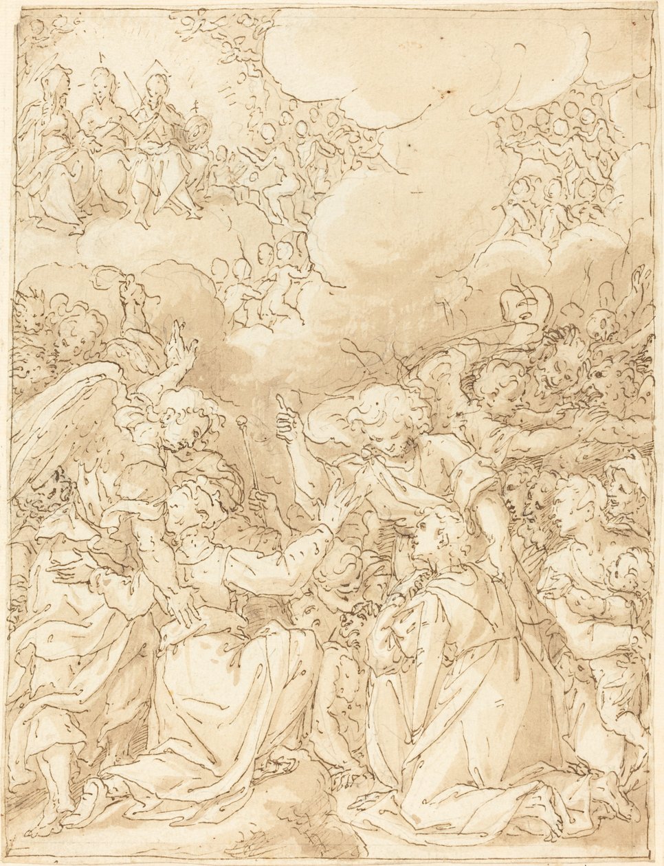 Het Laatste Oordeel door Giovanni Battista della Rovere
