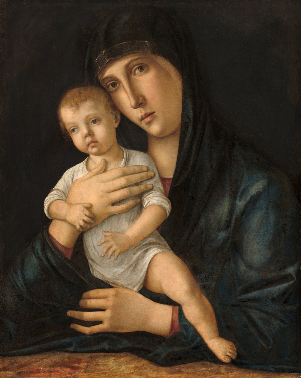 Madonna met kind door Giovanni Bellini