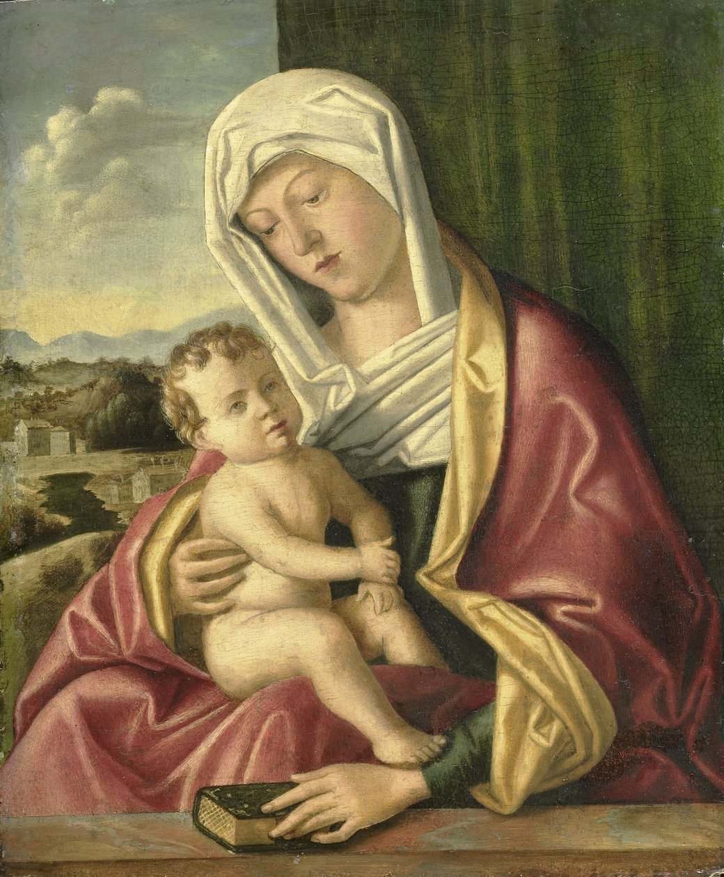 Madonna met kind door Giovanni Bellini