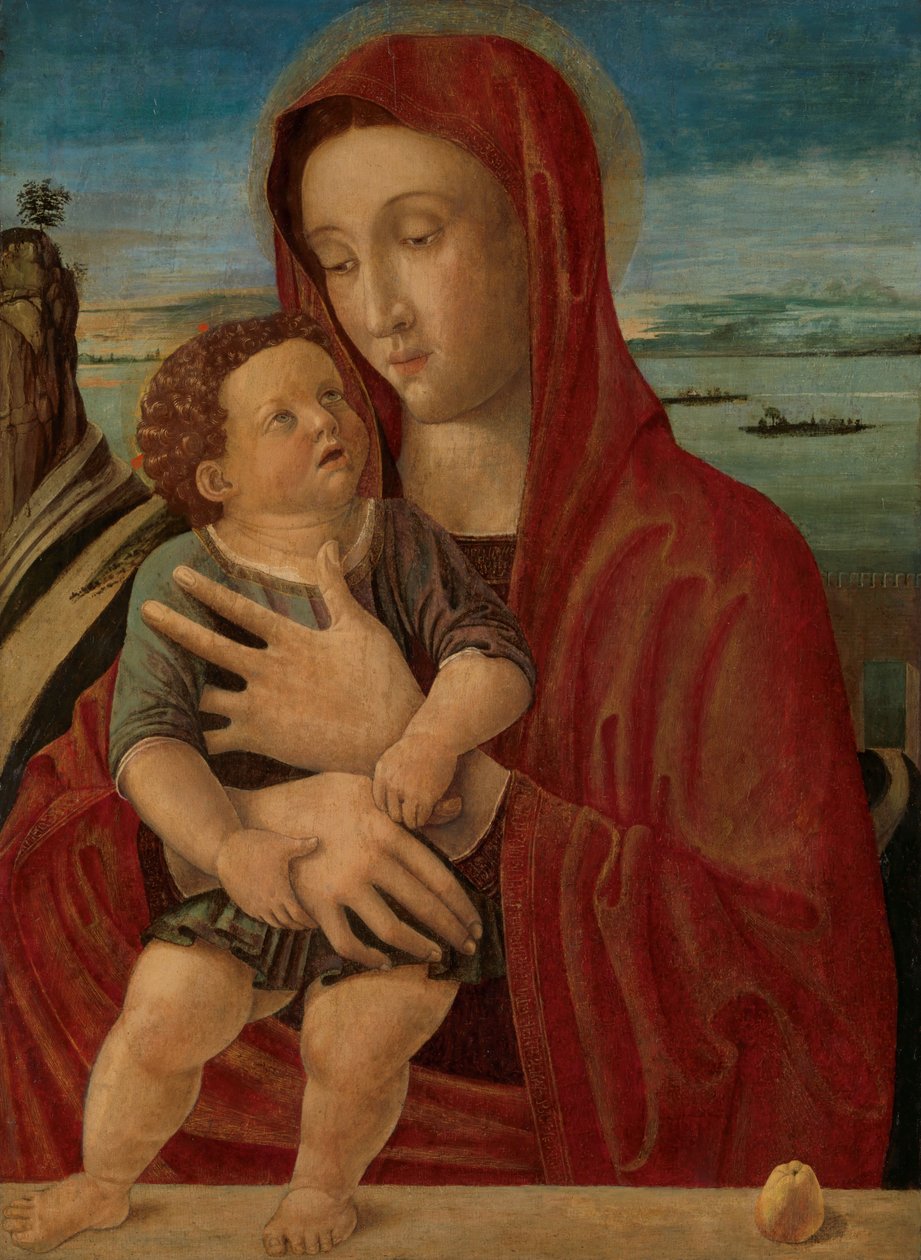 Madonna met kind door Giovanni Bellini