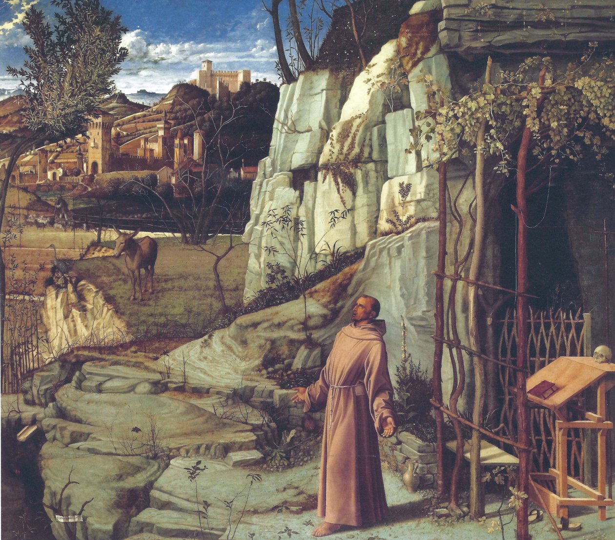 Franciscus in de woestijn (Franciscus in extase)


 Alternatieve titel(s):  Franciscus van Assisi ontvangt de stigmata door Giovanni Bellini