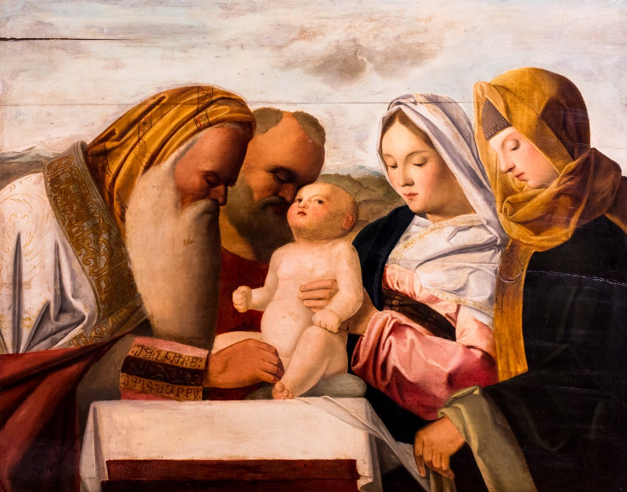 De besnijdenis door Giovanni Bellini