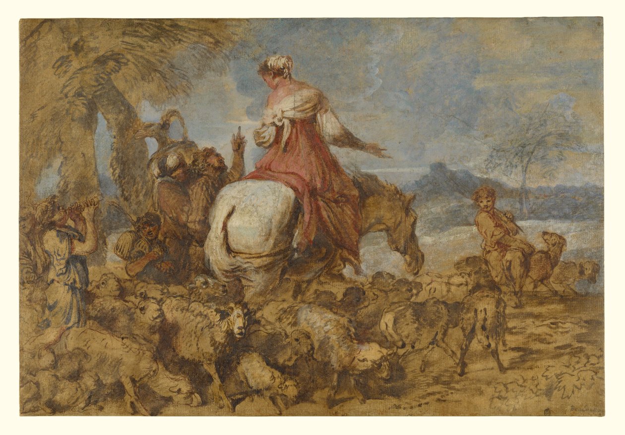 Pastorale Reise door Giovanni Benedetto Castiglione