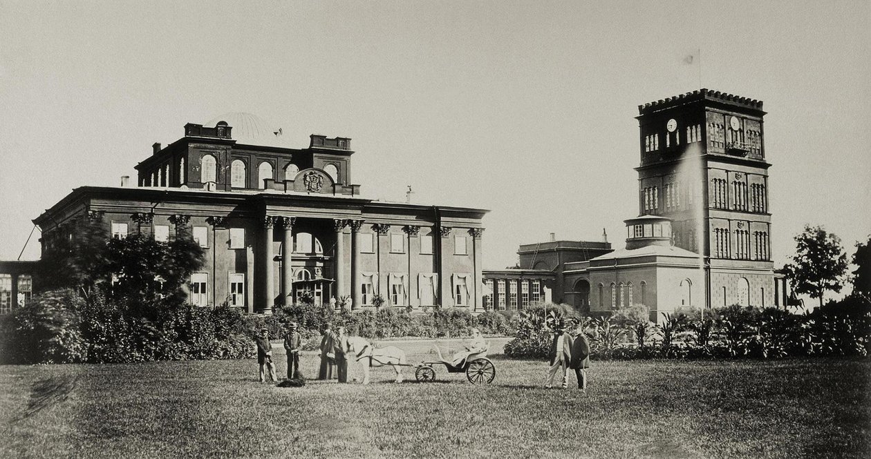 De Paskevich-residentie in Gomel door Giovanni Bianchi
