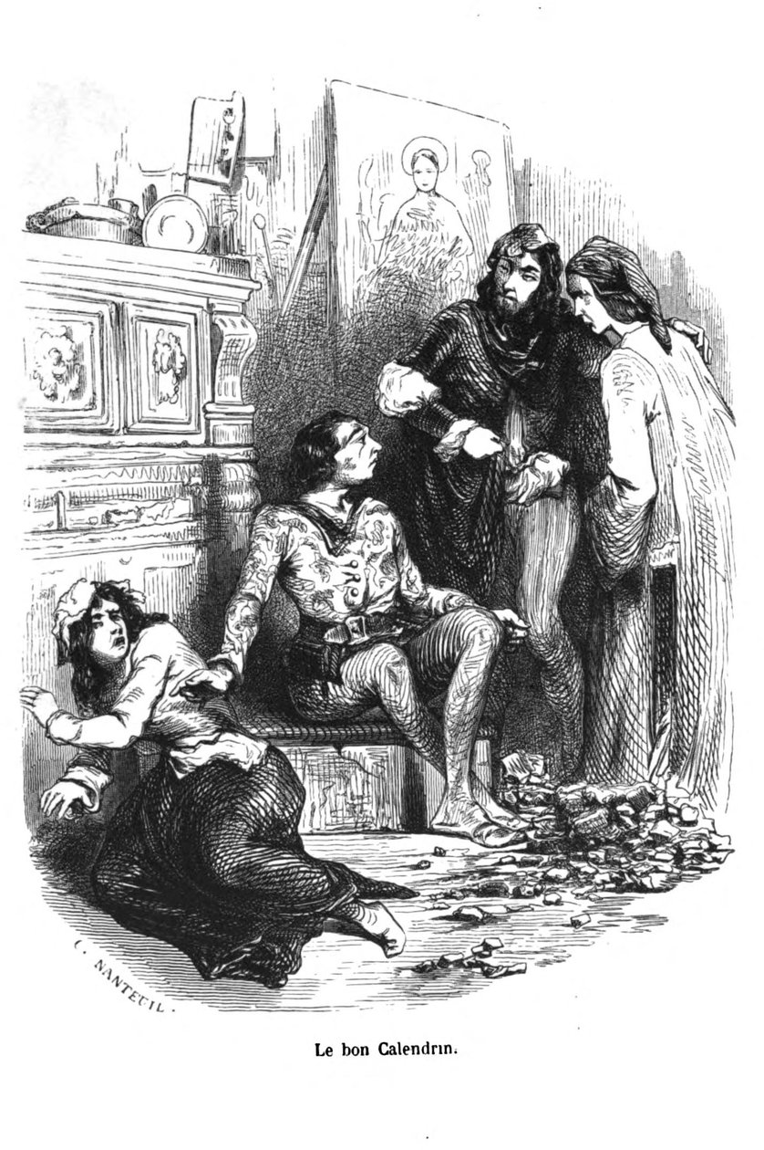 Decameron - Dag acht, kort verhaal 3 - De goede Calandrin door Giovanni Boccaccio
