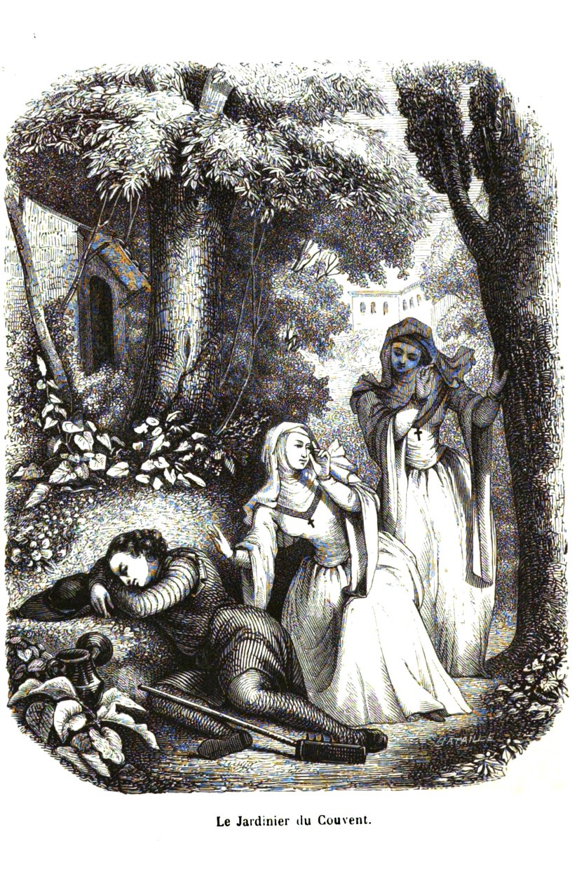 Decameron - Dag drie, kort verhaal 1 - De kloostertuinman door Giovanni Boccaccio