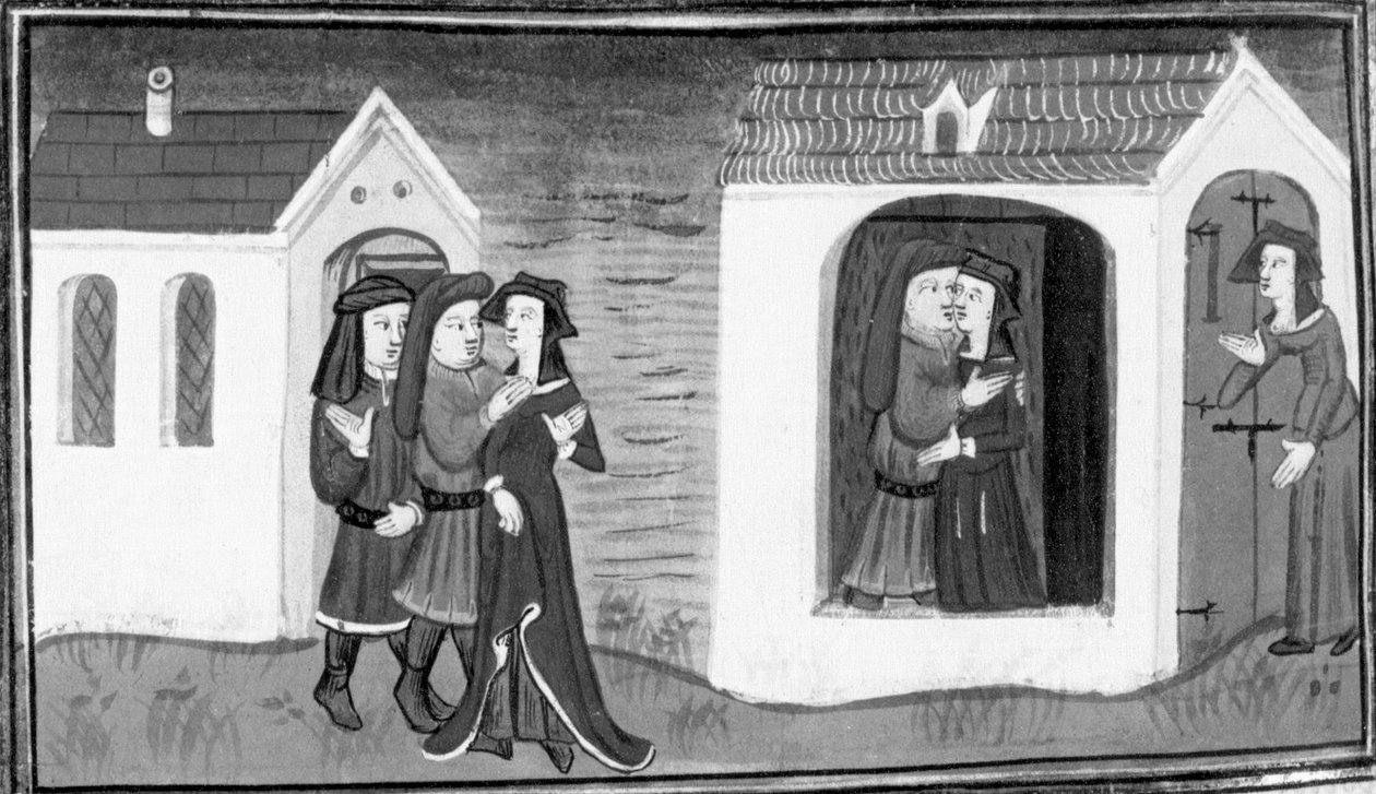 Decameron, Calandrino maakt Niccolosa het hof; Calandrino