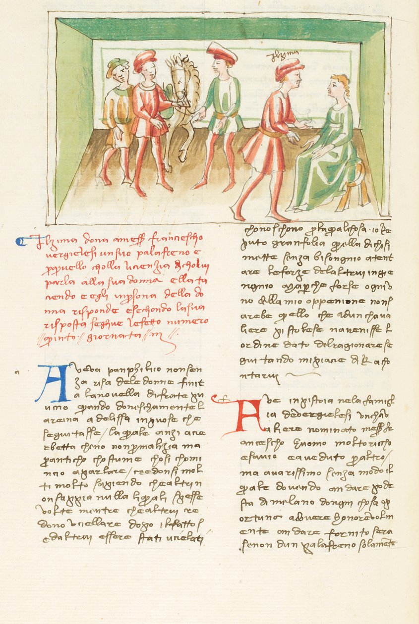 Decameron, Le moyen de parvenir ; Zima in gesprek met Francesco