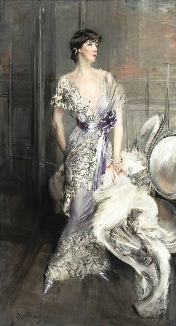 Boldini - portret van CELIA TOBIN CLARK door Giovanni Boldini
