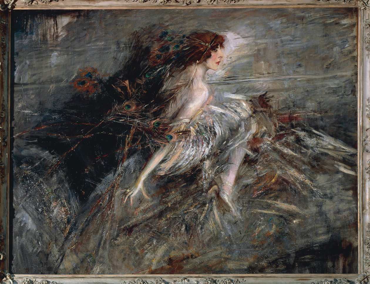 Italië, Rome, Portret van Marchesa Luisa Casati door Giovanni Boldini