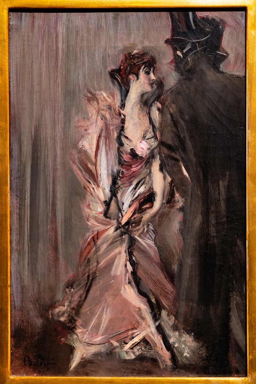 Na het Bal door Giovanni Boldini