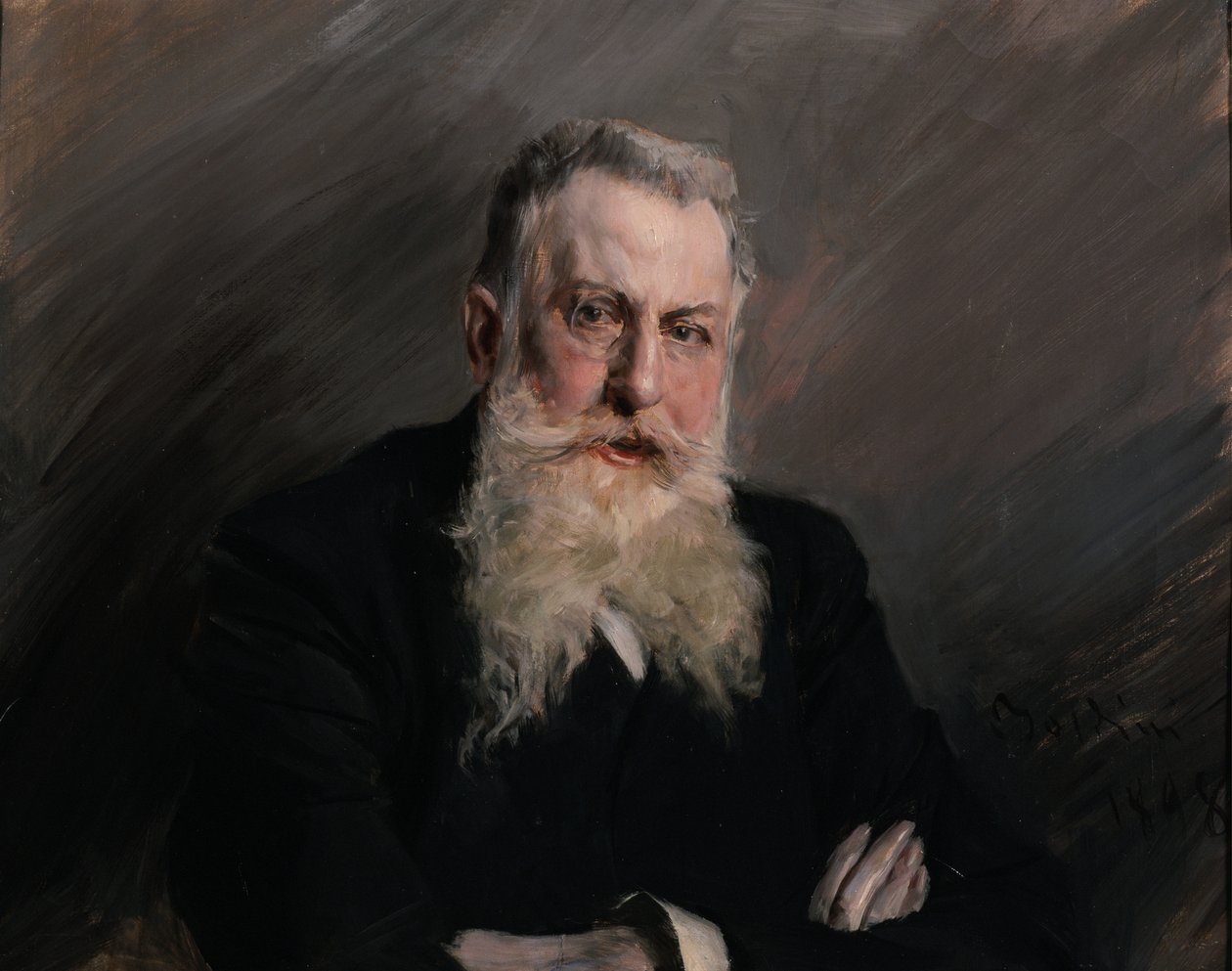Portret van Antonio Starabba, Markies van Rudinì door Giovanni Boldini