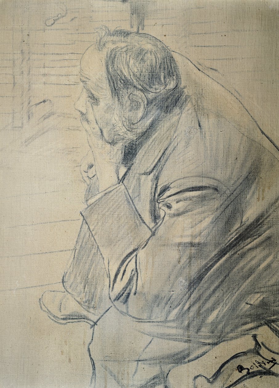 Portret van Edgar Degas door Giovanni Boldini