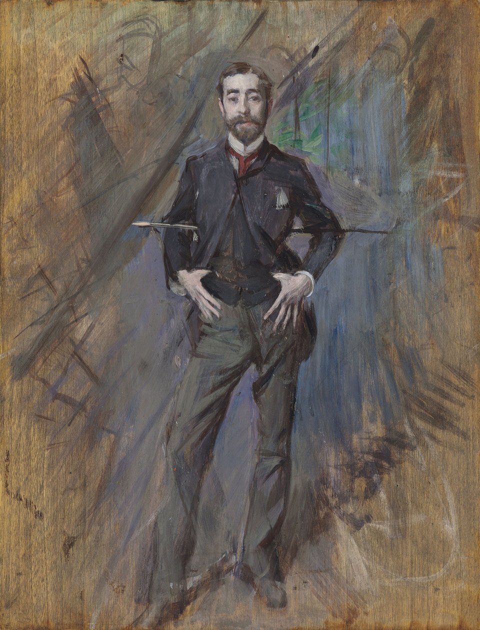 Portret van John Singer Sargent, 1890 door Giovanni Boldini