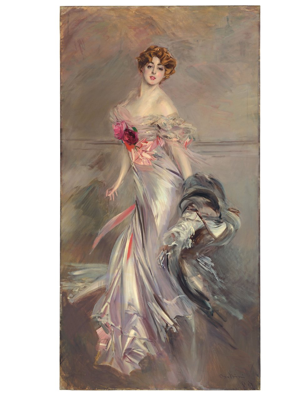 Portret van Marthe Régnier, 1905 door Giovanni Boldini