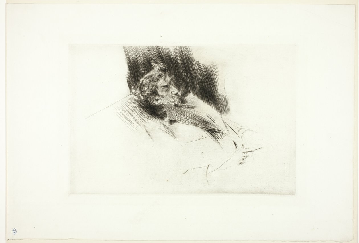 Whistler Slaapt door Giovanni Boldini