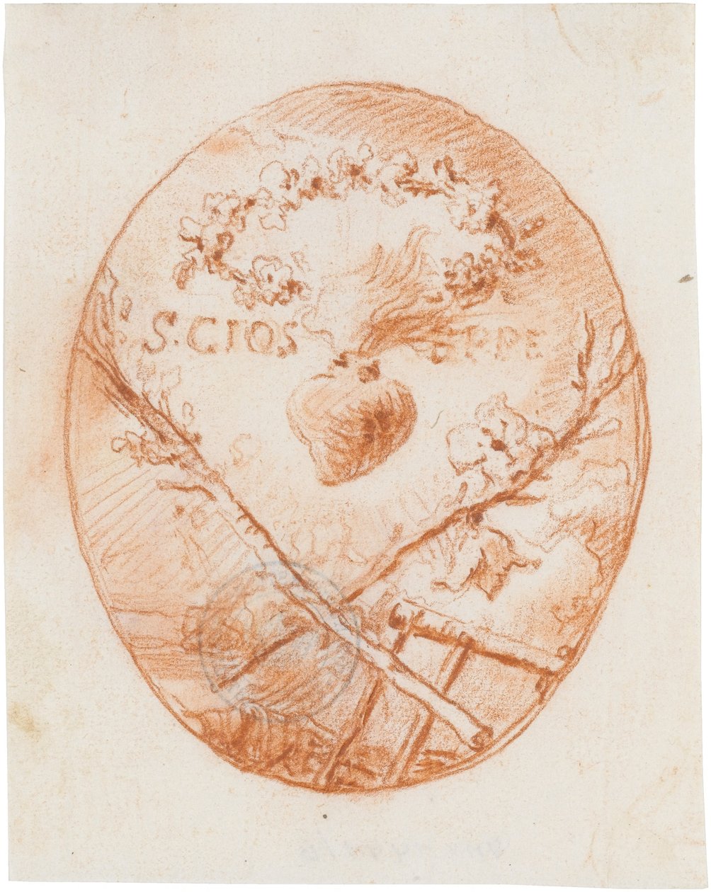 Das Herz Josephs door Giovanni Domenico Tiepolo
