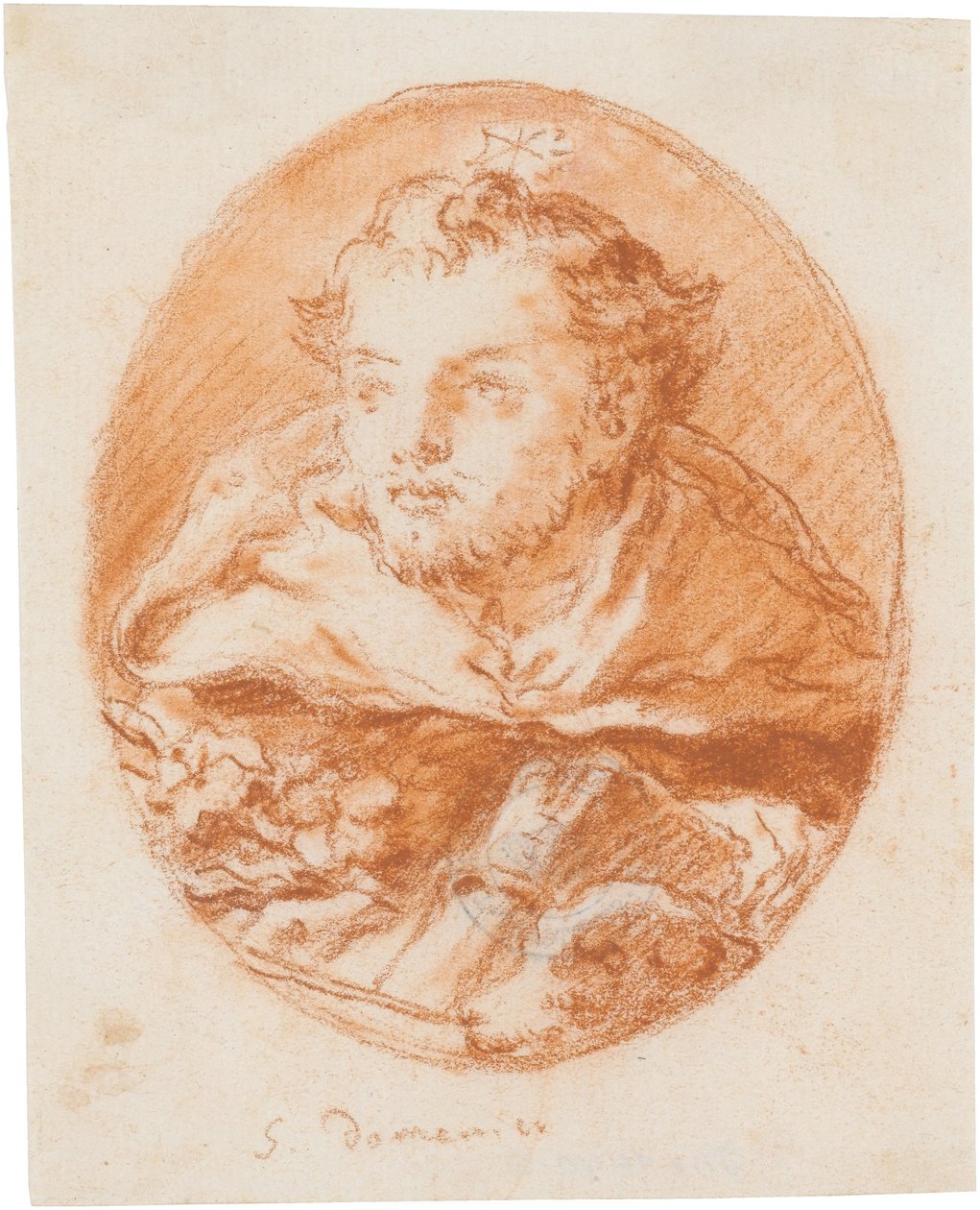 Der heilige Dominikus door Giovanni Domenico Tiepolo