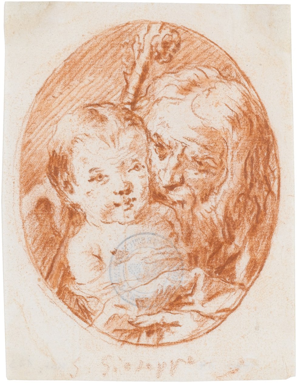 Der heilige Joseph door Giovanni Domenico Tiepolo