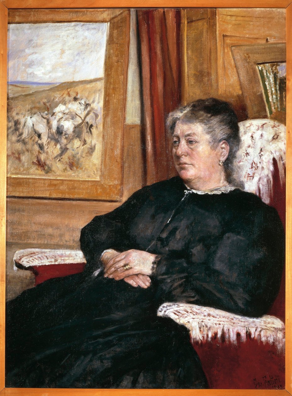 Italië, Livorno, De Derde Vrouw door Giovanni Fattori