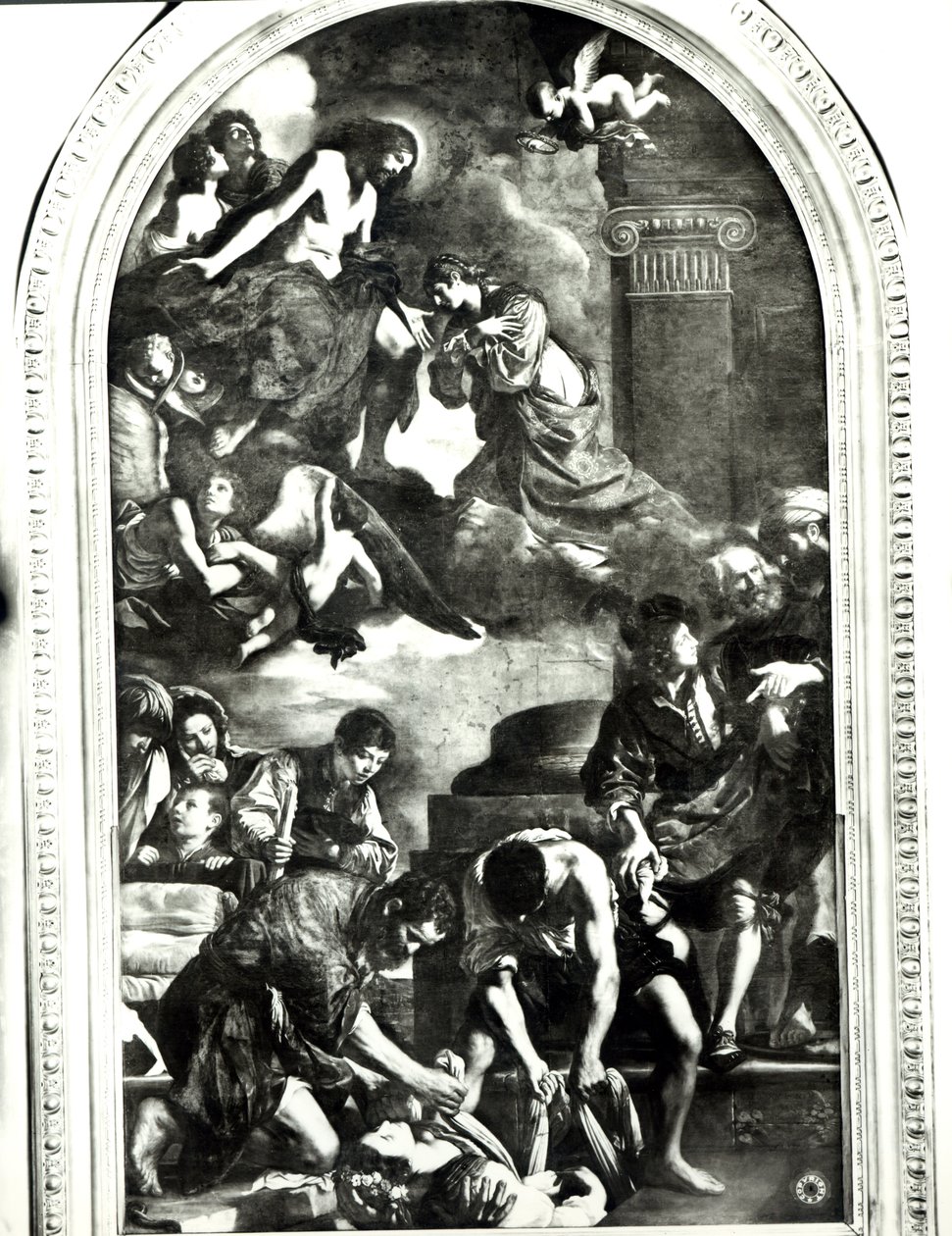 De Begrafenis van Sint Petronilla door Giovanni Francesco Barbieri
