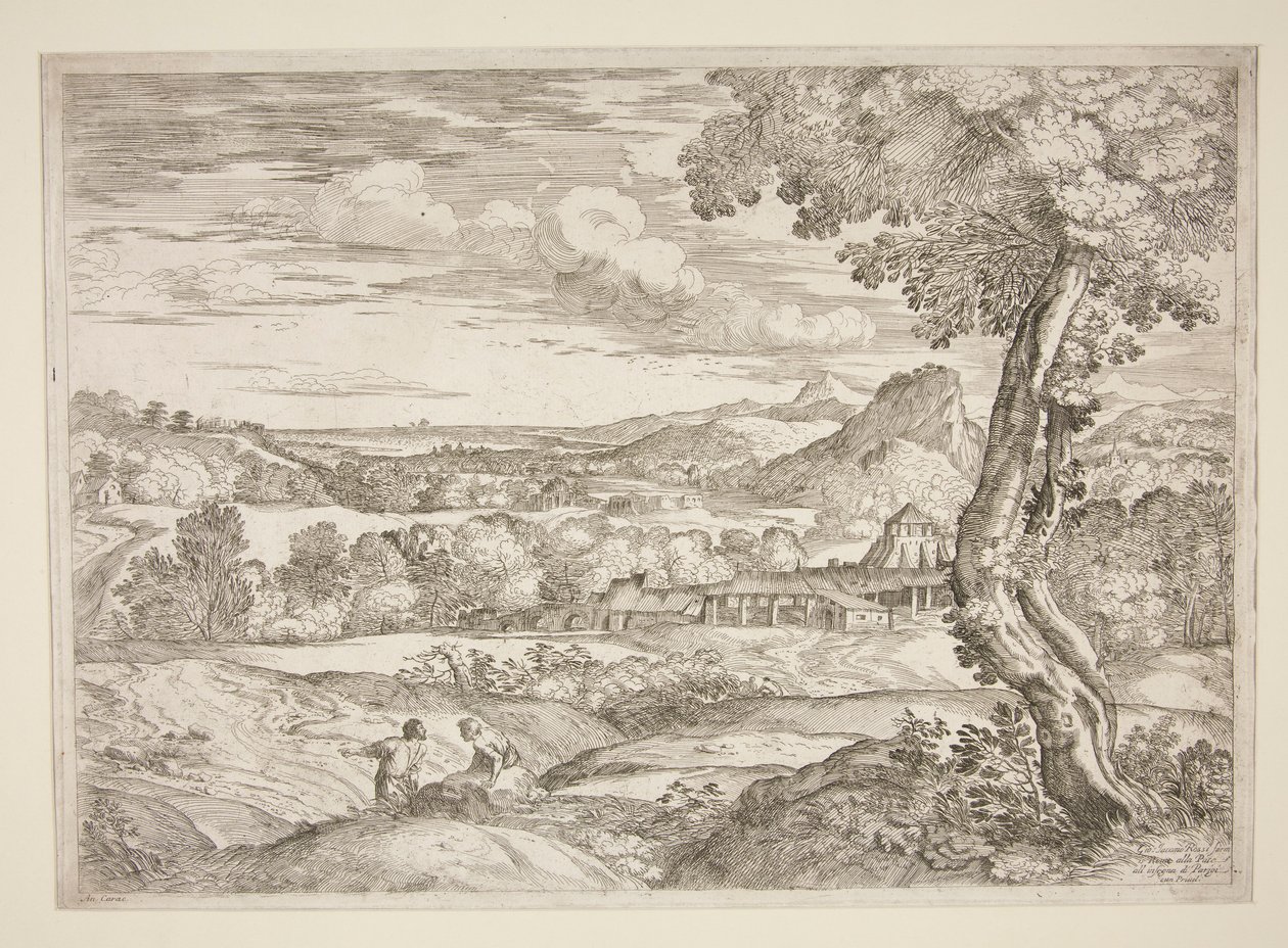 La Briquetterie door Giovanni Francesco Grimaldi