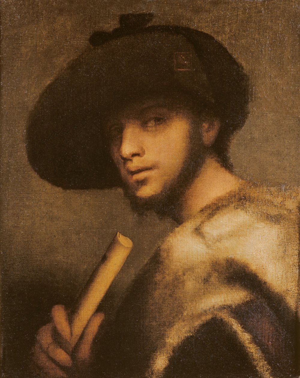 Een pijper door Giovanni Girolamo Savoldo