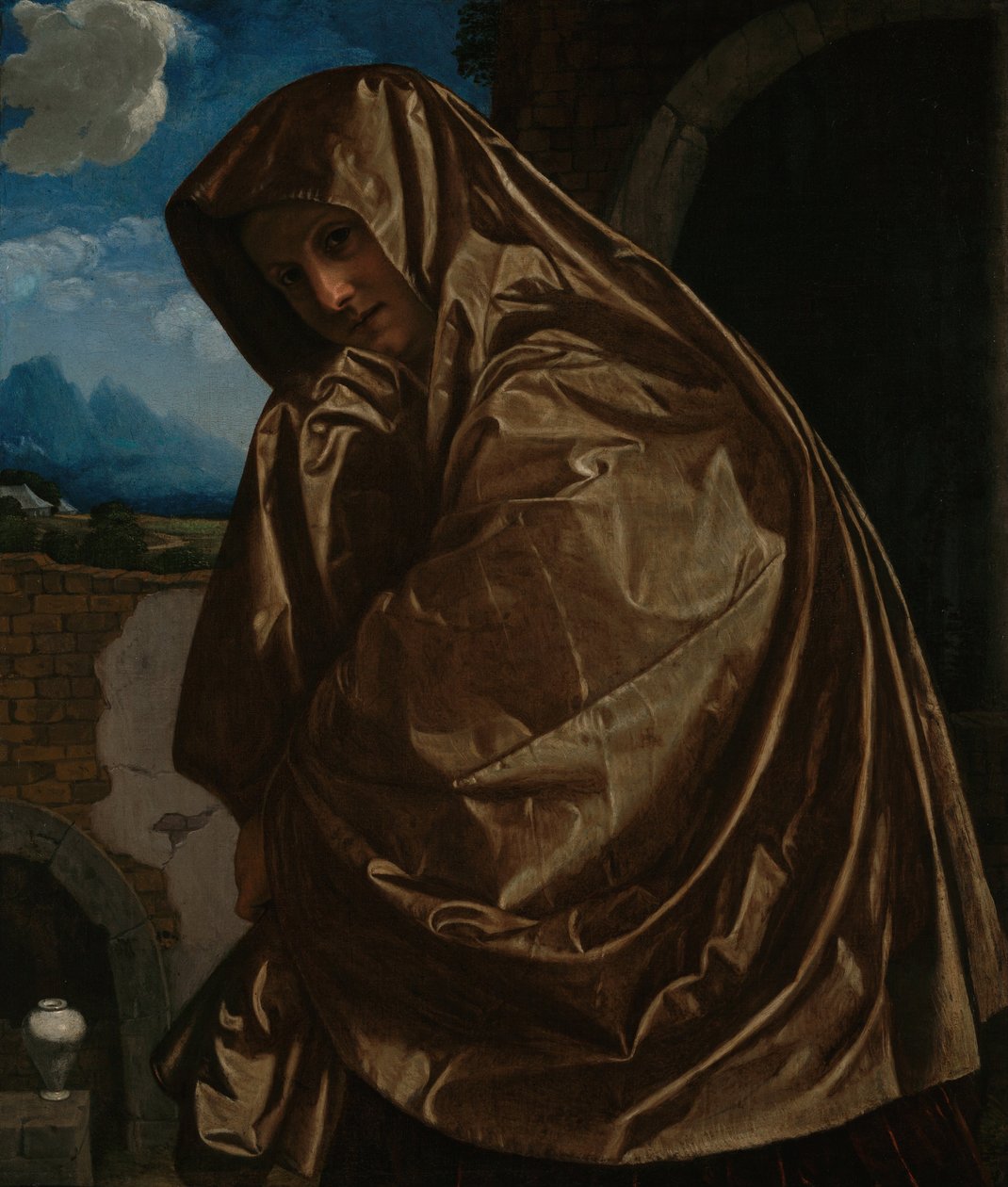Maria Magdalena, 1530s door Giovanni Girolamo Savoldo