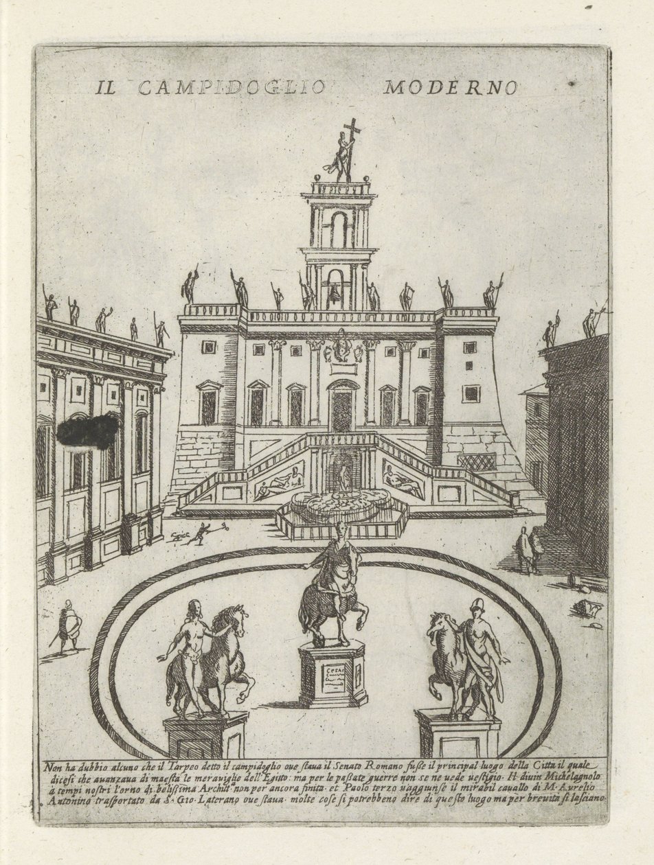 Capitool te Rome door Giovanni Maggi