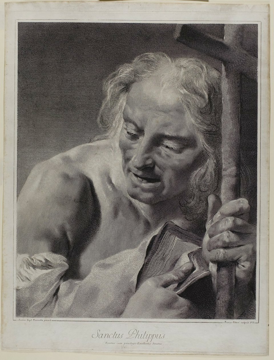 God de Vader en elf van de twaalf apostelen door Giovanni Marco Pitteri