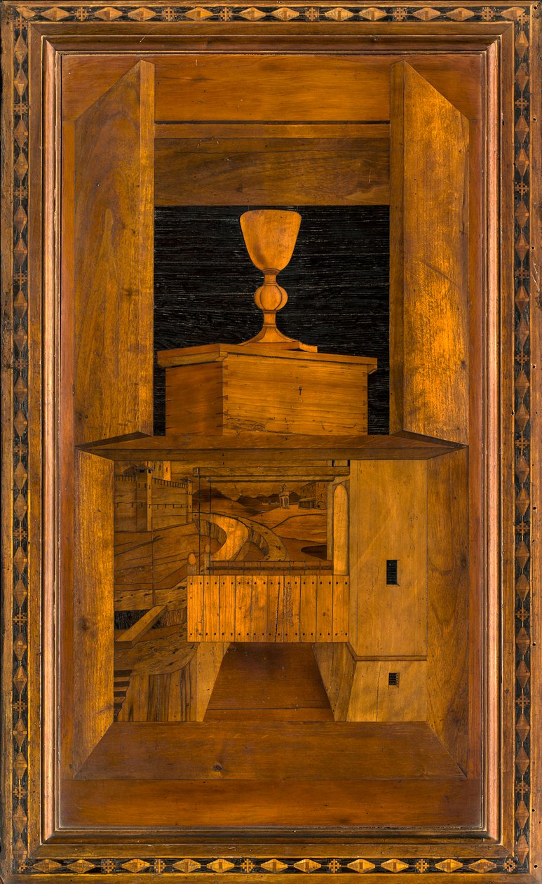 Lignaean Canonical Choir, Ingelegd door Giovanni Maria Platina 1484, Superieure Stal door Giovanni Maria Platina